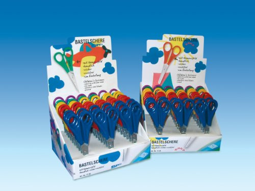 WEDO Bastelschere, spitz, L„nge: 130 mm, 30er Display