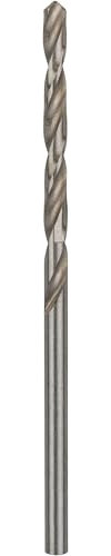 Bosch 10x PRO Metal HSS-G Twist Drill Bit Standard Length (for Non-ferrous metals, Steel, Ø 3,40 mm, Professional Accessory Rotary Drill/Drivers)