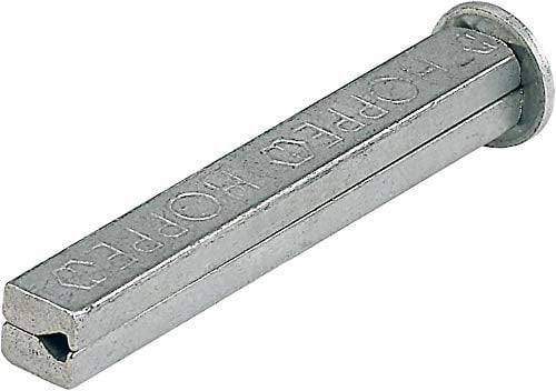 Hoppe I-Profilstift 4-KT.8mm L.60mm Fe verz.