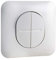 Schneider Electric S265214 Ovalis - double va et vient - 10AX - avec griffes
