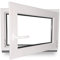 Kellerfenster - Kunststoff - Fenster - weiß - BxH: 110x70cm - DIN Links - 3-Fach-Verglasung - Wunschmaße ohne Aufpreis