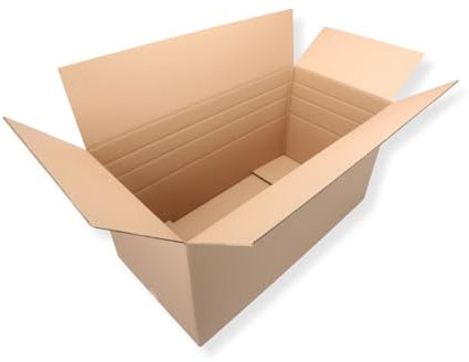 DHL Kartons 1200x600x600 stabil 2 St. Umzugskartons 2.40 BC 2-wellig Versandschachtel 120x60x60 cm Kiste Post Versandbox