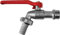 Cornat Kugelauslaufhahn - 1/2 Zoll AG - Inklusive Schlauchanschluss - Hochwertiges Messing - Ideal als Außenzapfstelle / Zapfhahn für Regentonnen / Wasserhahn / Absperrhahn / T300801