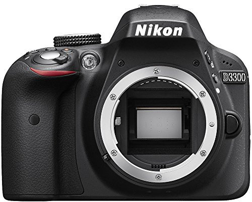 Nikon D3300 Digital-SLR-Kameragehäuse, Schwarz