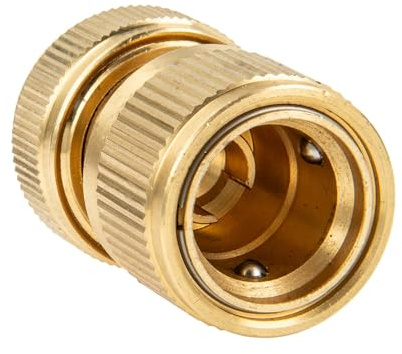 tecuro Schlauchanschlussstück mit Stop für Schlauch 1/2 Zoll (Ø 13 mm) MS-Stecksystem