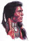 PVC-Aufkleber - Indianer - 307292 - Gr. ca. 28 x 38 cm