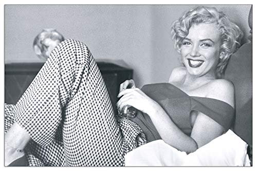 Artopweb TW14462 Marilyn Monroe - Bed Dekorative Paneele, Multifarbiert, 66x43 Cm