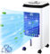 Nyxi Air Cooler Fan Portable, 4L Water Tank with 2 Ice Boxes, And Remote Control, High Cooling Efficiency, Anti Dust Filter, 3 Speed Setting with 180° Oscillation, Cooler Purifier on Wheels, White