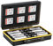 JJC Memory Card Case for 6 SD Cards + 8 AA Batteries