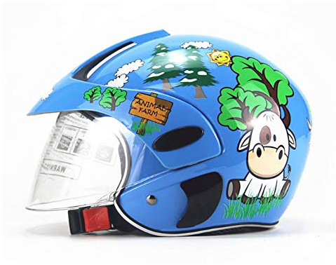 Kids Bike Helmet Girls Boys Kids Motorbike Children's Half Helmet Motorcycle Toddler Bike BMX Bike Helmets for Kids Safety Cycle Age Set Skateboard Scooter (1)