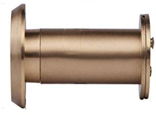 ARCH HD Anti-Diebstahl-180-Grad-Türspion-Zuschauer Guckloch Mit Heavy Duty Privacy Deckel Voll Kupfer Integriert Mit Rückseitiger Abdeckung for Hauptsicherheitssystem (Size : 62-100mm)