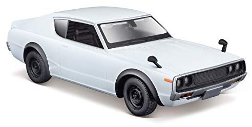 Maisto M31528 1:24 1973 Nissan Skyline 2000GT-R (KPGC110), Verschiedene Designs und Farben