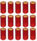 Lot de 100 capsules thermorétractables jetables pour bouteilles de vin, pour la décoration et la vinification, convient pour les fêtes, les mariages et l'utilisation domestique - Rouge foncé