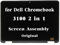 Original New Screen Replacement for Dell Chromebook 11 3100 2 in 1 LCD Touch Screen with Bezel Digitizer Assembly 9MH3J 11.6 inch HD 1366x768