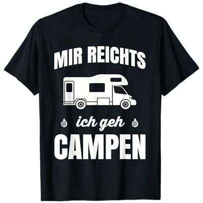 Camping Wohnmobil Van Vintage im Wohnwagen Caravan T-Shirt