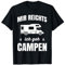 Camping Wohnmobil Van Vintage im Wohnwagen Caravan T-Shirt
