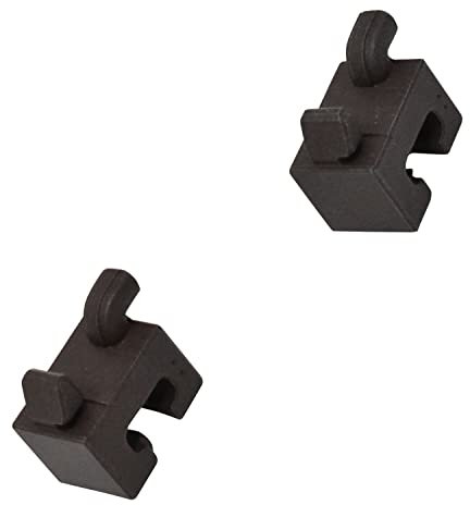 sparefixd Für Bosch Backofen Combi Mikrowelle Regal Front Stützbuchse Schwarz