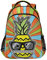 Pop-Art-Rucksack mit Ananas-Motiv für Studenten, Jungen, Mädchen, Schultasche, Reise, Tagesrucksack
