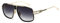 Kimorn Sonnenbrille für Herren im klassischen Retro-Design, Metallrahmen, AE0336, Goldener Rahmen, graue Linse