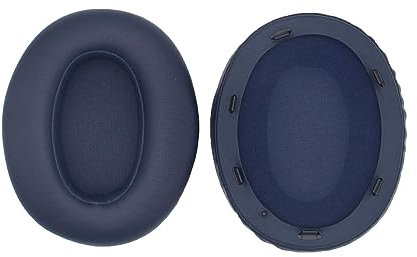 Replacement Ear Pads for Sony WH-XB910N Headphones, Headset Ear Cups Repair Parts Compatible with Sony WH-XB910 XB910N Ear Pads with Softer Protein Leather, Dark Blue