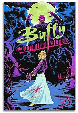 ZHAOYZZY Buffy The Vampire Slayer Poster, dekoratives Gemälde, Leinwand-Wandposter und Kunstdruck, modernes Familienschlafzimmer-Dekor-Poster, 30 x 45 cm