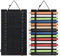 HUHYNN Hängender Drumstick-Halter, Drumstick-Display für 15 Paar Drumsticks, Drumsticks Halter Organizer (schwarz)