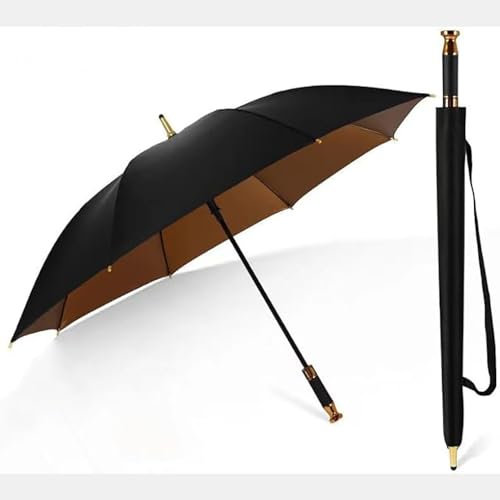 WOLEN Regenschirm Sturmfest,für Mercedes Benz W204 W212 W221 X204, UV Schutz Reiseschirm ultraleichter Regenschirm,A
