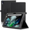 Case for Acer Iconia Tab M10, 10 inch, Acer Iconia Tab M10 Tablet Case, Folding Stand Protective Cover with Pencil Holder and Wrist Strap, Full Protection. (Black)