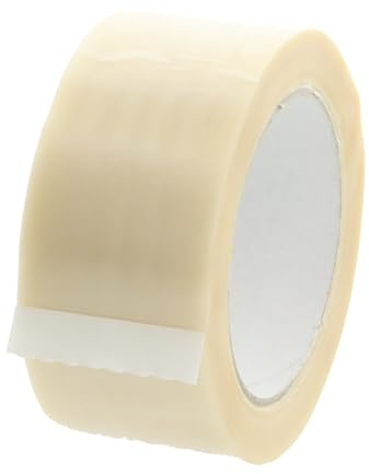 ratioform flow | PVC-Packband kräfteschonend | geprägte Folie | VE 6 Rollen | transparent | Bandbreite 50 mm
