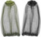 PLABBDPL 2 Piezas Mosquitera de Cabeza Cubierta Protección de Malla para Cara Cuello contra Insectos para la Cara para Exteriores Senderismo Pesca Camping Escalada y Caminar, Negro + Verde