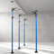 Ollewiellan 4 soportes de techo, soporte de montaje de hasta 50 kg, soporte telescópico de hasta 45°, soporte de montaje de 115 – 290 cm, soporte de una sola mano para paredes, techos, altura