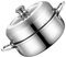 Cabilock 1 Pc De Acero Inoxidable Bebé Vapor Inserto De Vapor Para Olla Vaporera Electrica Sin Cable De Leche Utensilios De Cocina De Olla Humeante Wok Silver Vidrio