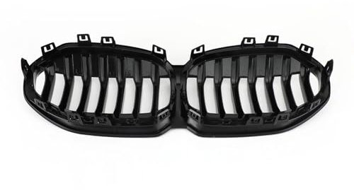Griglie Anteriori Radiatori Auto per BMW F40 Serie 1 2019-2023 Griglia di Ricambio Anteriore Nera Lucida