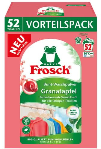 Frosch Granatapfel Bunt-Waschpulver (3.43 kg)
