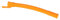lvifloae Embudo para Tubo guía de Varilla de Nivel de Aceite de Motor 038103663, Repuesto para Seat (Naranja)