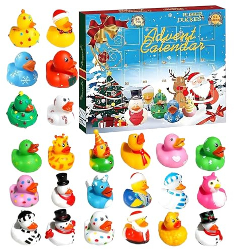 Enten Adventskalender Lustiger Enten Bad Adventskalender Mit 24 Mini