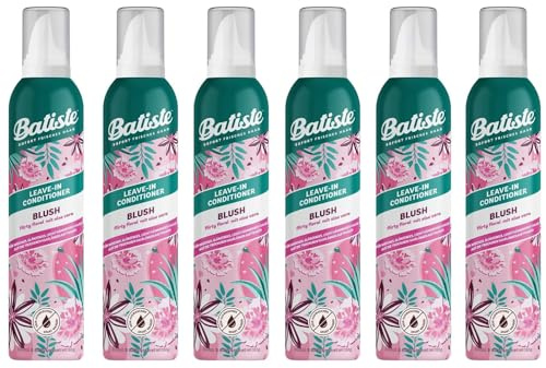 6x Batiste Dry Leave-In Conditioner Blush Haarspülung für Damen mit trockenem Haar,Haarpflege mit blumigem Duft und Aloe Vera Ohne Ausspülen,Vegan,100ml (6er Pack)