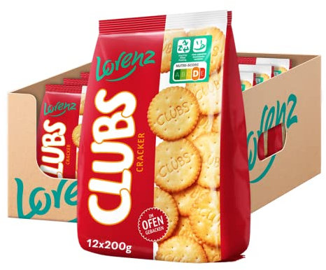 Lorenz Snack World Party Clubs, 12er Pack (12 x 200 g)
