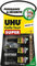 UHU Colle tout super - Colle instantanée gel super puissante, super rapide et super résistante, sans solvants, transparente, minis tubes 3 x 1g