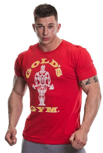 GOLDS GYM Herren T-Shirt, rot, M