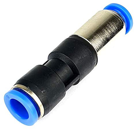 Pneumatik Rückschlagventil mit Steckanschluss - Druckluft Steckverbinder (10mm Schlauchanschluss)