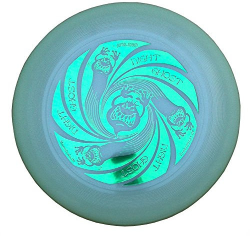 Discraft Ultimate Frisbee Ultra Star 175g Night Ghost Night Glow nachtleuchtend (Grün)