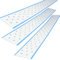 Walker Tape - 3 Bonding Strips Tapes Extenda Klebestreifen Tabs Tape On Extensions Empfindliche Haut 3.8x30cm