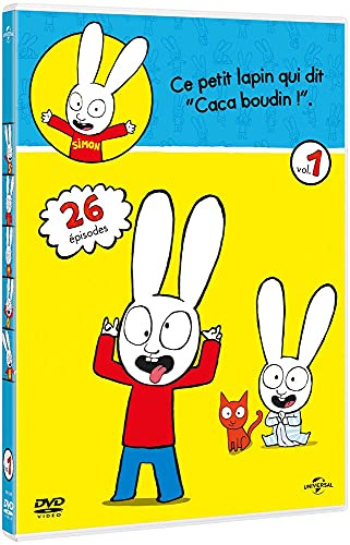 Simon, saison 1, vol. 1, 26 épisodes : ce petit lapin qui dit caca boudin ! [FR Import]