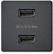 CABLEPELADO Cargador USB doble tipo A hembra Simon 27 Play Negro