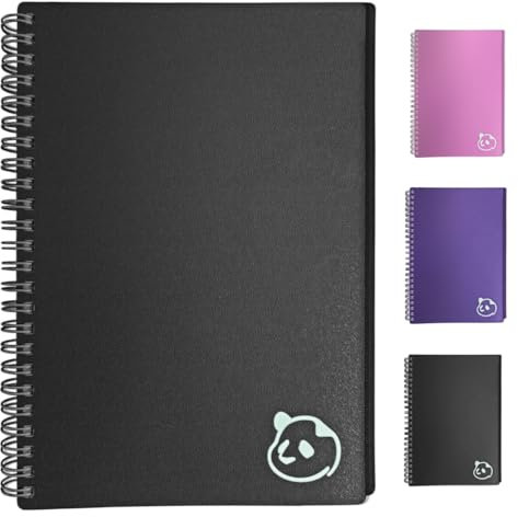 Panda Planner Undatierter Wochenplaner 2.0 - 12-Monats-Produktivitätsplaner mit Gewohnheiten-Tracker, Zielsetzung, Hartplastik-Einband-Planer für Arbeit, Zuhause, Schule & ADHS-Management - 14,6 x