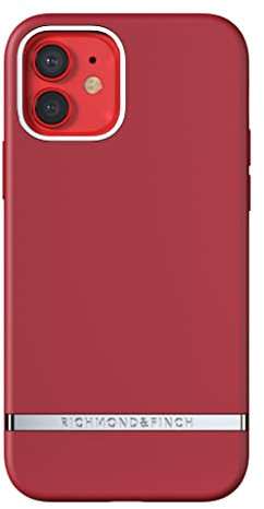 RICHMOND & FINCH Phone Case Designed for iPhone 12 Case, iPhone 12 Pro Case, 6.1 Inches, Samba Red Fully Protective Cover