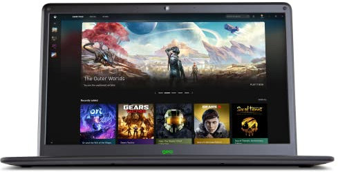 GEO GeoBook 140X 14.1 Windows 11 Home (Celeron N4020/128GB eMMC/4GB DDR4/Intel UHD Graphics 600) GE283 + Game pack, Black