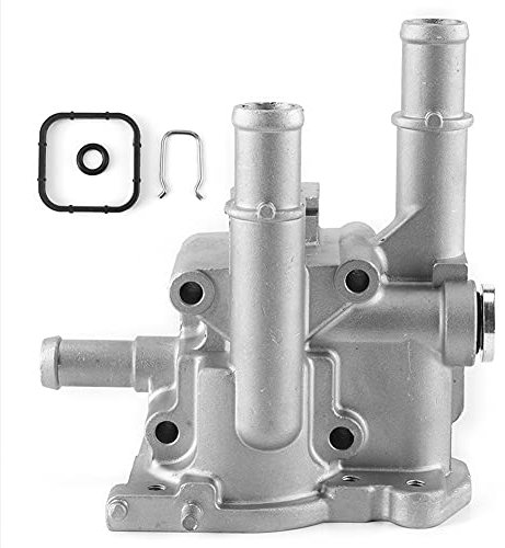 Thermostat Housing, Car Coolant Thermostat Cover Replacement Parts for Vectra C 2002-2008 with Z18XER Engine (OEM: 96984103)
