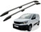 RC Royal Class Dachreling aus Aluminium eloxiert passend für Peugeot Partner 3 L2 lang (LWB) Baujahr ab 2018 passgenau in Schwarz mit Allgemeiner Betriebserlaubnis (ABE)